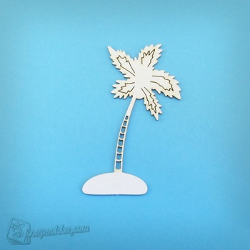 Chipboard Palm Tree