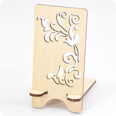 Smartphone stand, Plywood 4 mm.