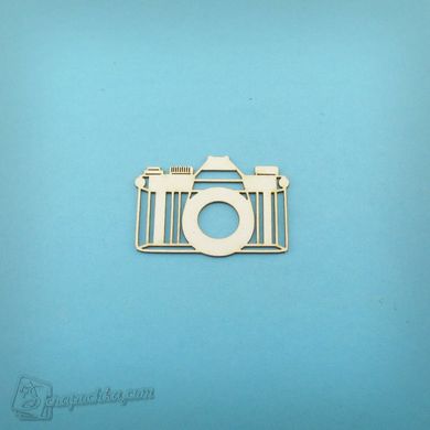 Чіпборд Фотоаппарат, Картон світлий 1,2-1,6 мм