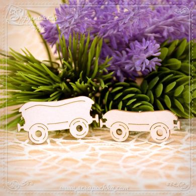 Chipboard Set Carriages