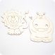 Chipboard Lion Cub and Hippo