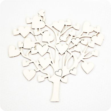 Чіпборд дерево кохання, Картон світлий 1,2-1,6 мм