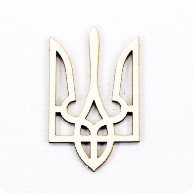 Чипборд Герб Украины, Картон светлый 1,2-1,6 мм