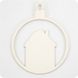 Чіпборд Ялинкова куля Будиночок в снігу, Картон світлий 1,2-1,6 мм