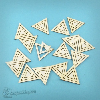 Chipboard Triangles