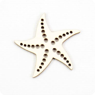 Чіпборд Морська зірка, Картон світлий 1,2-1,6 мм