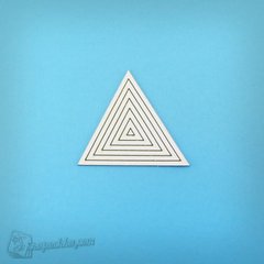 Чипборд Набор Треугольник, Картон светлый 1,2-1,6 мм