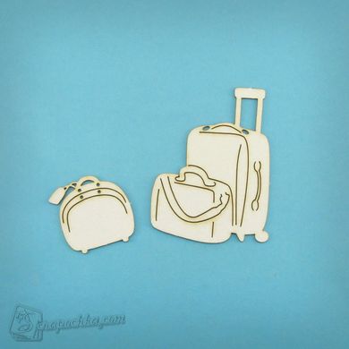 Chipboard Set for travel