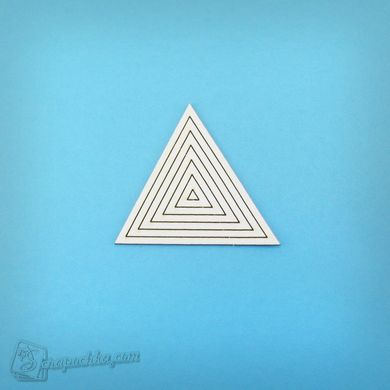 Чіпборд Набір Трикутник, Картон світлий 1,2-1,6 мм