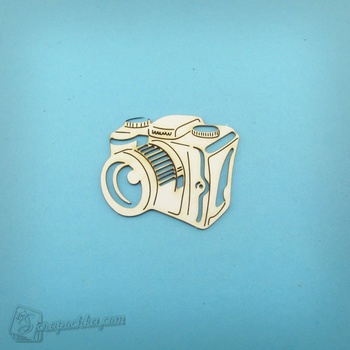Чіпборд Фотоаппарат, Картон світлий 1,2-1,6 мм