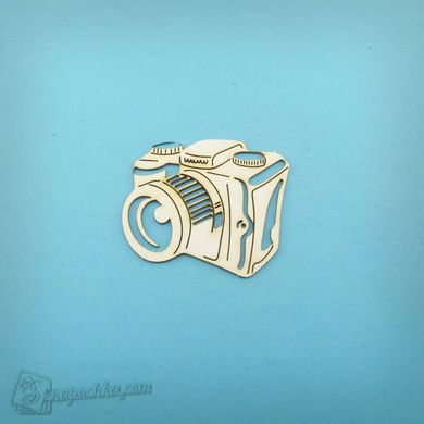 Чипборд Фотоаппарат, Картон светлый 1,2-1,6 мм