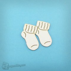 Чіпборд Шкарпетки дитячі, Картон світлий 1,2-1,6 мм