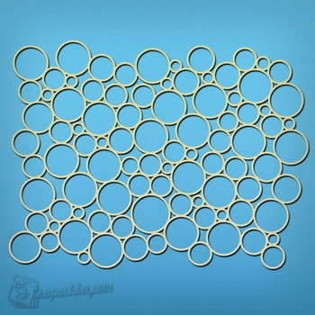 Chipboard Background Bubbles