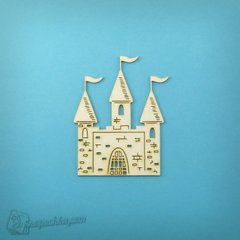 Чіпборд Казковий замок, Картон світлий 1,2-1,6 мм
