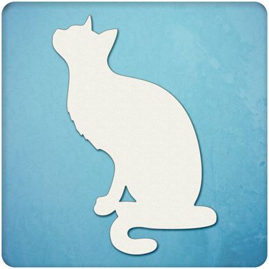 Чіпборд Кішка, Картон світлий 1,2-1,6 мм