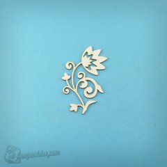 Чіпборд Весняна квітка, Картон світлий 1,2-1,6 мм