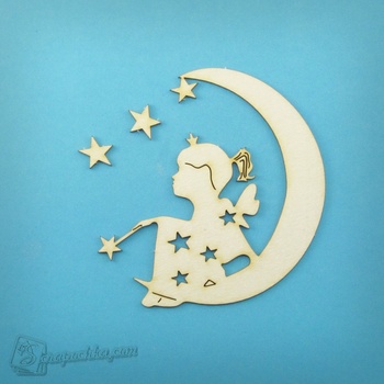 Чіпборд Місячна принцеса, Картон світлий 1,2-1,6 мм