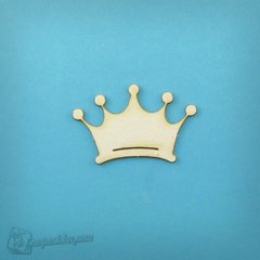Чіпборд Корона принцеси, Картон світлий 1,2-1,6 мм