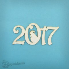 Чіпборд Символ 2017 року, Картон світлий 1,2-1,6 мм