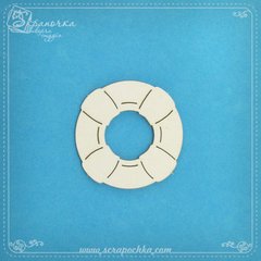 Чипборд Спасательный круг, Картон светлый 1,2-1,6 мм