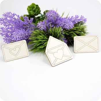 Chipboard set Envelopes