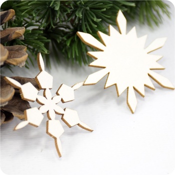 Chipboard Snowflakes