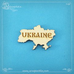 Карта Украины, Фанера 4 мм.
