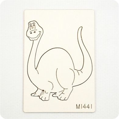 Чіпборд "Брахіозавр", Картон світлий 1,2-1,6 мм