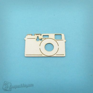 Чипборд Фотоаппарат, Картон светлый 1,2-1,6 мм