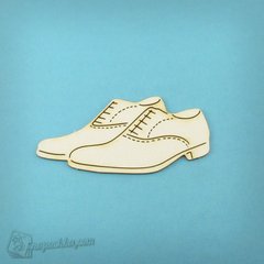 Чипборд Мужские туфли, Картон светлый 1,2-1,6 мм