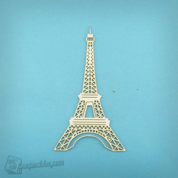 Chipboard Eiffel tower